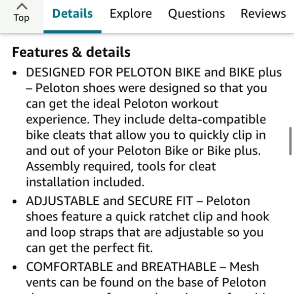 Peloton Black and Red Cycling Shoes - Picture 6 of 14